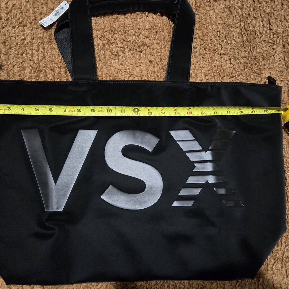 VSX Black and Gray Duffel Bag